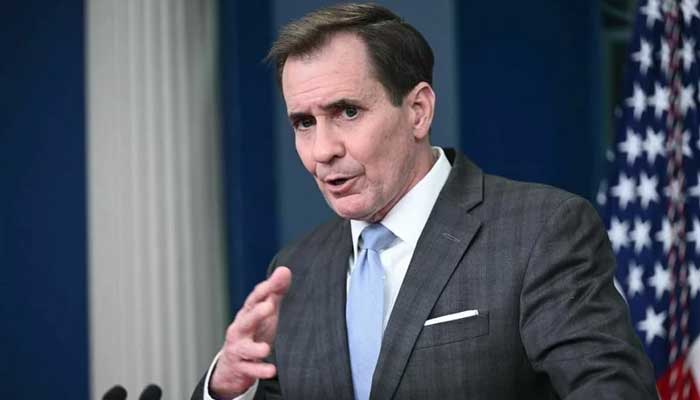 White House National Security Council spokesman John Kirby speaks during a press briefing. — AFP?File