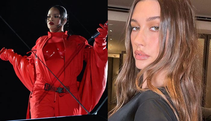 Hailey Bieber gushes over Rihanna’s Super Bowl performance: ‘really the best of all time’