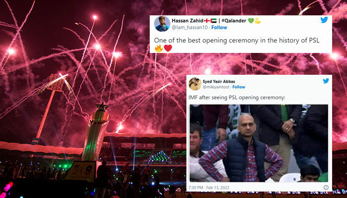 PSL 2023: Twitterati react to glitzy opening ceremony in Multan