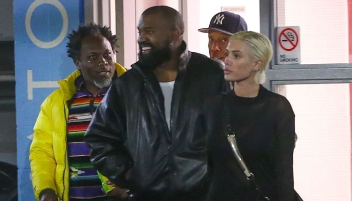 Kanye West spends Valentines Day with Bianca Censori at theatre