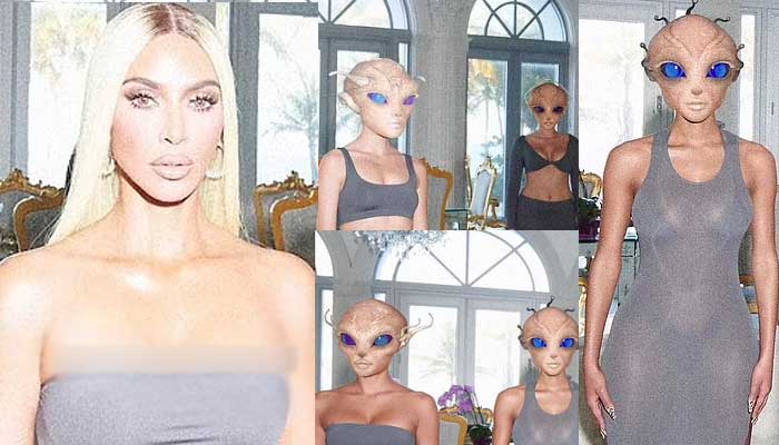 Kim Kardashian stuns fans as she appears with aliens in her latest photoshoot