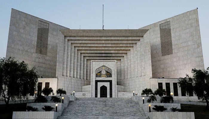 The Supreme Court of Pakistan building. — SC website