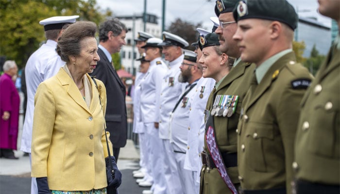Princess Anne joins celebrations to mark Royal New Zealand Corps centenary