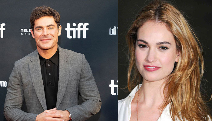 Lily James gushes over Zac Efron transformation: ‘extremely muscly’
