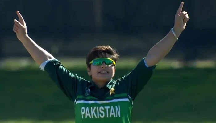 Pakistan all-rounder Nida Dar. —ICC/screengrab