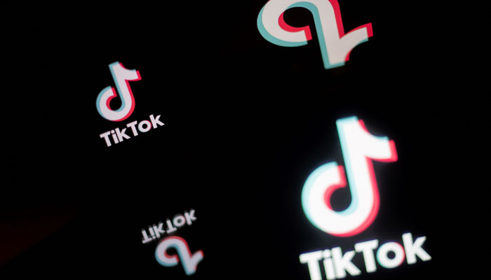 This file photo taken on January 21, 2021 in Nantes, western France shows the screen of a smartphone displaying the logo of Chinese social network Tik Tok. — AFP
