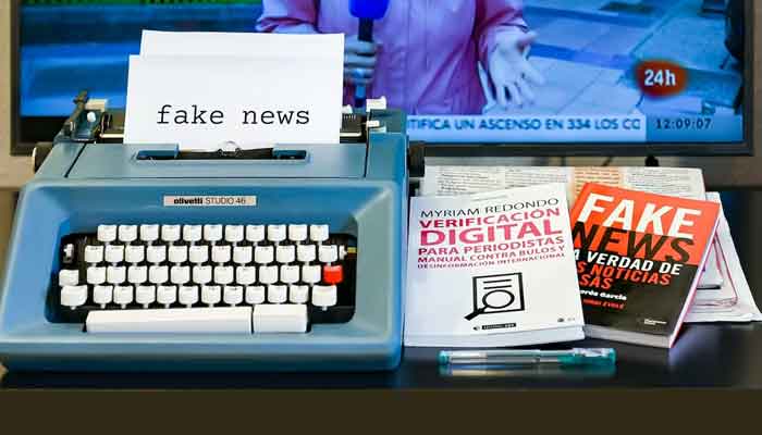 A representational image showing fake news. — Unsplash