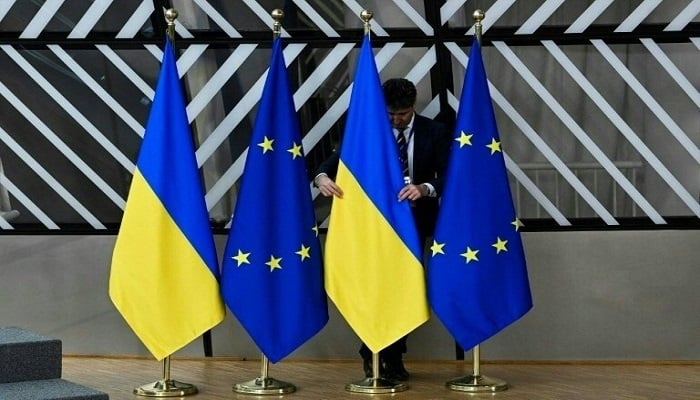 AB, Moskova'nın Ukrayna'yı işgalinin birinci yıl dönümünde Rusya'ya yönelik 10'uncu yaptırım paketini açıkladı.  — AFP