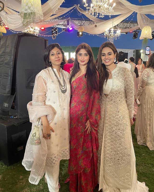 Maliha Rehman, Sajal Aly, and Ammar Khan. — Instagram