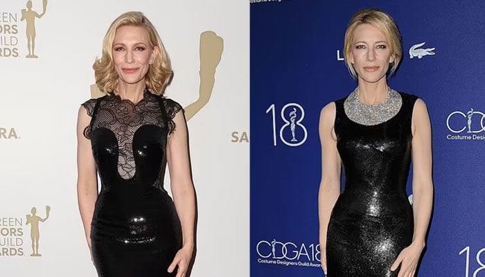 Cate Blanchett wows in all-black sequins attire at 2023 Screen Actors Guild awards