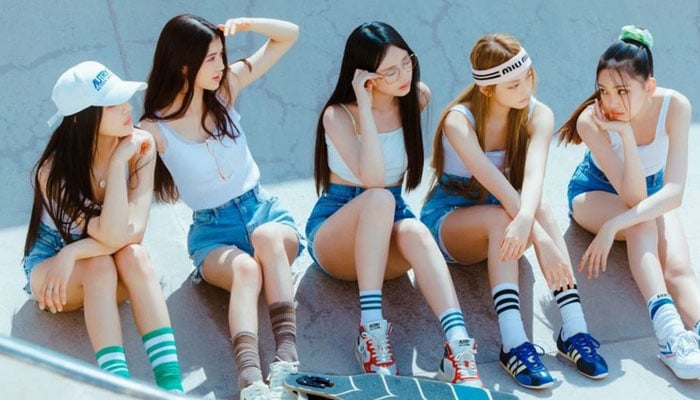 Girl group NewJean's 'Ditto' tops Melon Chart, Bugs and Genie