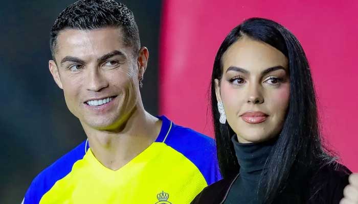 Portuguese footballer Cristiano Ronaldo with his partner Argentine model Georgina Rodriguez. — UK Sport