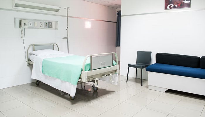 A bed in a hospital. Representational image by Unsplash