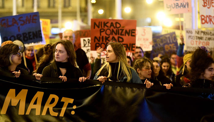 Hanımefendiler Günü Kabil’den Madrid’e gösterilerle kutlandı