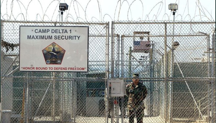 A picture of the Guantanamo Bay jail .—AFP/file