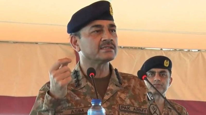 Chief of Army Staff (COAS) General Asim Munir. — Courtesy Radio Pakistan