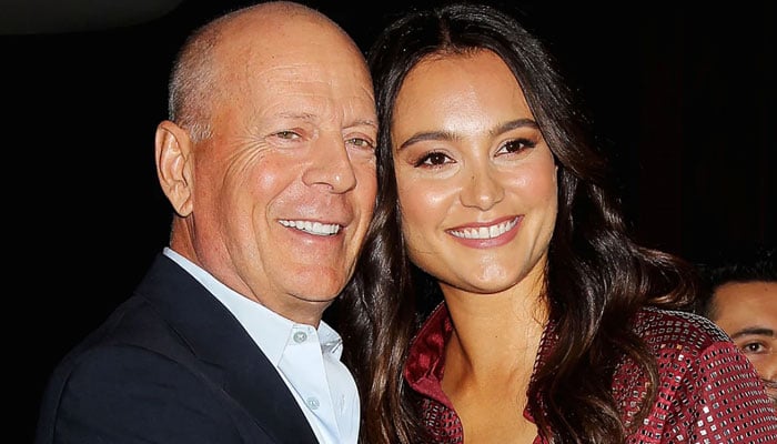 Bruce Willis wife claps back at trolls saying shes using his illness to get famous