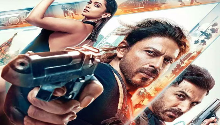 شاہ رخ خان کی فلم ‘پٹھان’ ہندی فلموں میں نمبر ون کا اعزاز حاصل کر رہی ہے۔