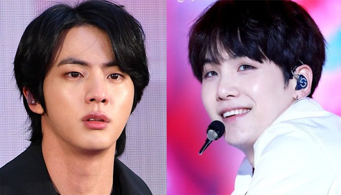 Jin From Bts Wishes Suga A Happy Birthday From The Military