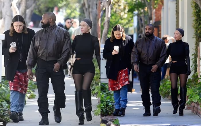 Kanye West take daughter North to Universal Studios with new wife Bianca Censori