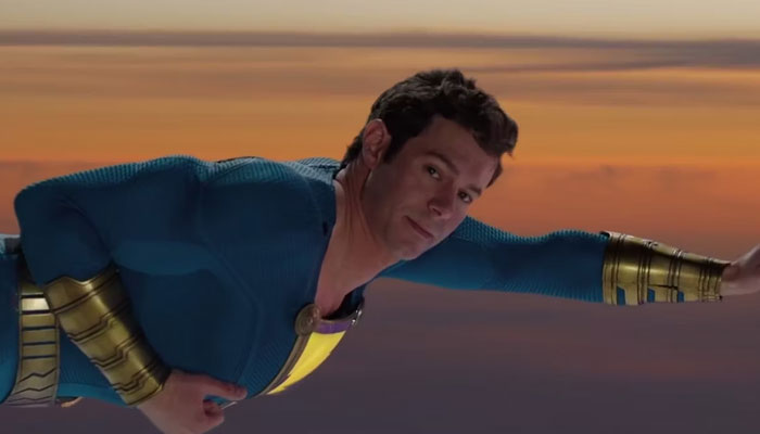 Adam Brody talks 8-month process of finally getting his 'Shazam!' super  suit on 'Late Night' - Yahoo Sports