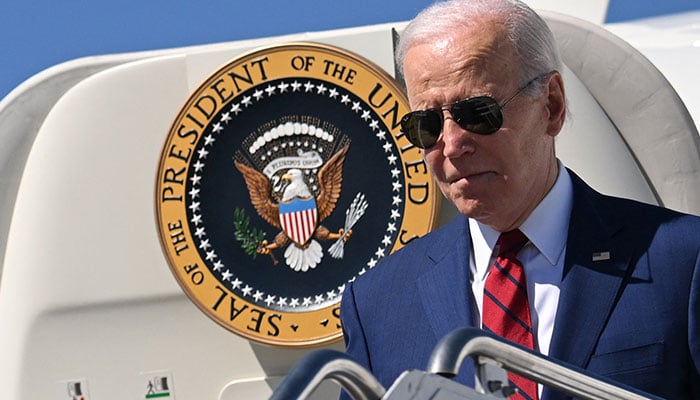 Başkan Joe Biden, jetler için klasik bir mavi-beyaz renk düzenine bağlı kalıyor