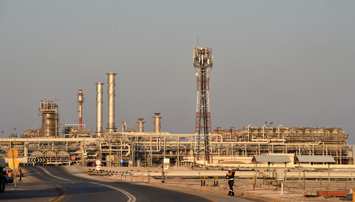 A general view of Saudi Aramcos Abqaiq oil processing plant. — AFP/File