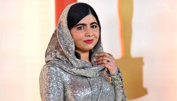 Pakistani activist Malala Yousafzai attends the 95th Annual Academy Awards at the Dolby Theatre in Hollywood, California on March 12, 2023. — AFP