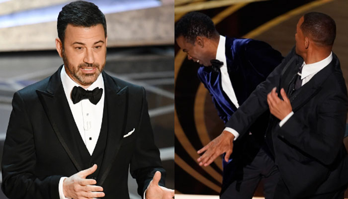 Jimmy Kimmel shades Academy members for doing nothing after Will Smith slap