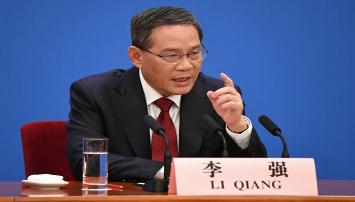 Chinas new Premier Li Qiang warned of many new challenges to economic growth. — AFP