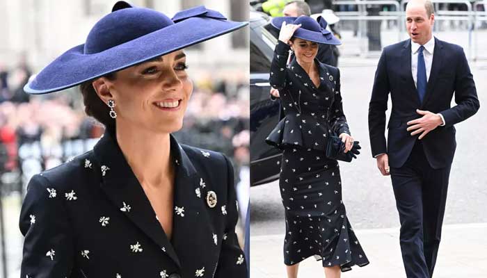 Kate Middleton puts on stylish display as she attends Commonwealth Day Service