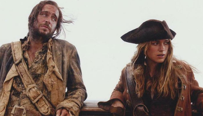 Keira Knightley on her role in Pirates of the Caribbean: she sailed away