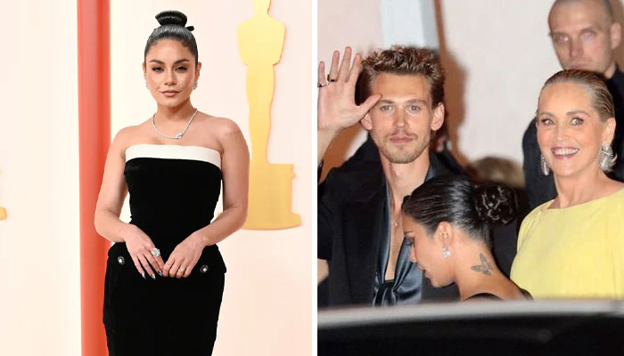 Vanessa Hudgens seemingly reacts to awkward run-in with ex Austin Butler at 2023 Oscars