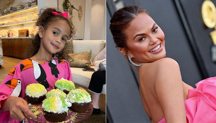 Chrissy Teigen’s daughter Luna turns up ‘big sister energy’: ‘Taking care of the house’