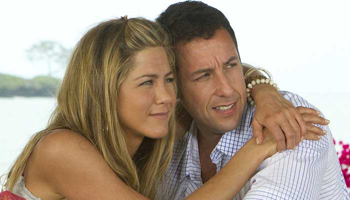 Jennifer Aniston was scared to fall off the Eiffel Tower