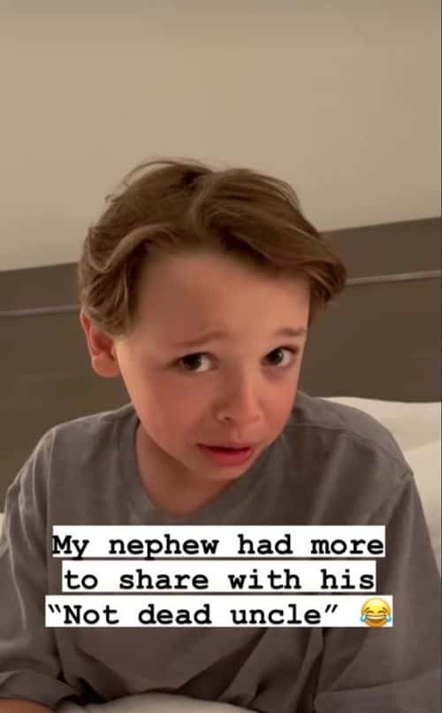 Jeremy Renner membagikan video menggemaskan keponakannya yang meniru pamannya yang belum meninggal