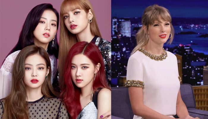 Taylor revealed herself to be a fan of Blackpink at the 2022 VMAs