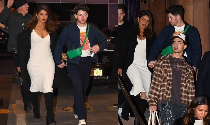 The Jonas Brothers spotted out with wives before Last show in New York