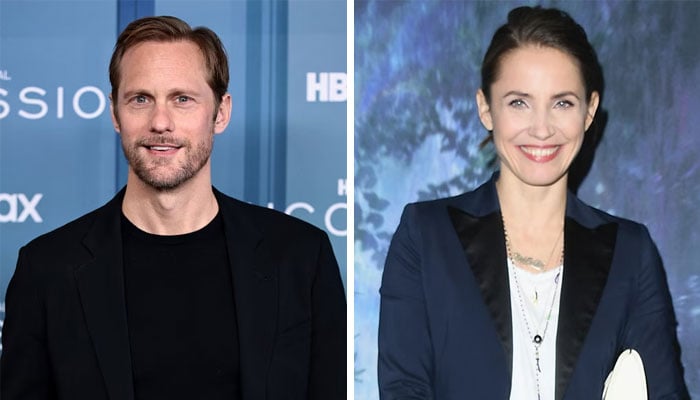 Alexander Skarsgard has welcomed his first child with girlfriend Tuva Novotny