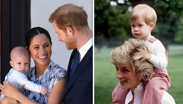 Prince Harry admits Archie marched to his favourite painting of Princess Diana