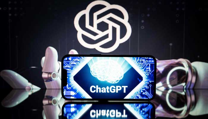 In this file photo taken on January 23, 2023 This picture taken on January 23, 2023 in Toulouse, southwestern France, shows screens displaying the logos of OpenAI and ChatGPT. — AFP