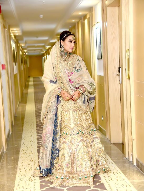 Swara Bhasker thanks Pak designer for personalized details & messages on her wedding dress