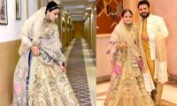 Swara Bhasker thanks Pak designer for 'personalized details & messages' on her wedding dress