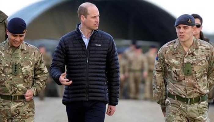 Prince William makes surprise visit to Poland, meets heroic troops