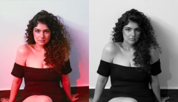 Anshula Kapoor looks ethereal in black bodysuit, Janhvi Kapoor reacts