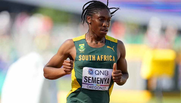 South Africas Caster Semenya is among the athletes that will be affected by World Athletics ban on transgender women. —AP