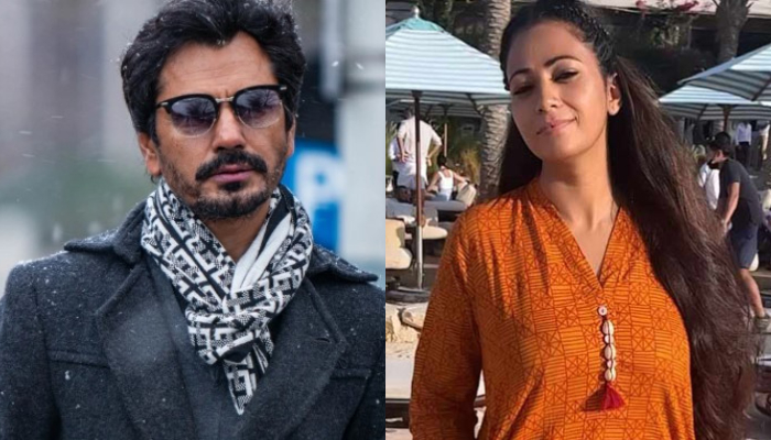 Nawazuddin Siddiqui was accused of abandoning his wife and children outside his house
