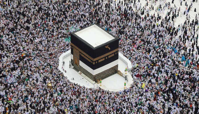 Worshippers perform the farewell tawaf in the holy Saudi city of Makkah on July 11, 2022, marking the end of this year´s Hajj. — AFP