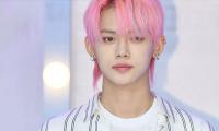 K-pop group TXT’s Yeonjun cries during their concert