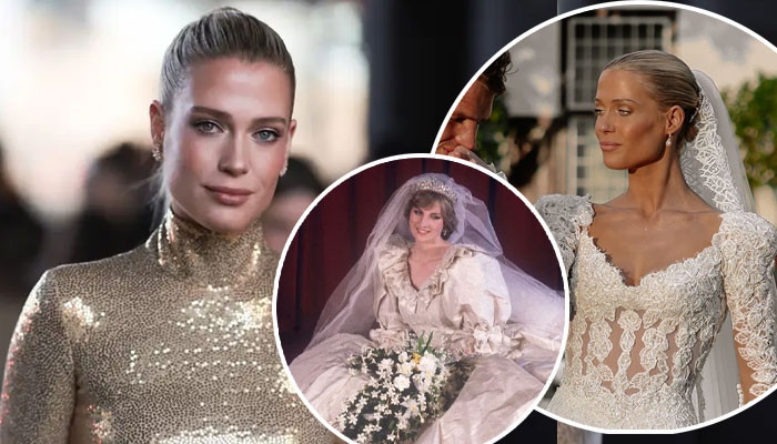 Amelia Spencer reveals her wedding dress had ‘special connection’ to Princess Diana